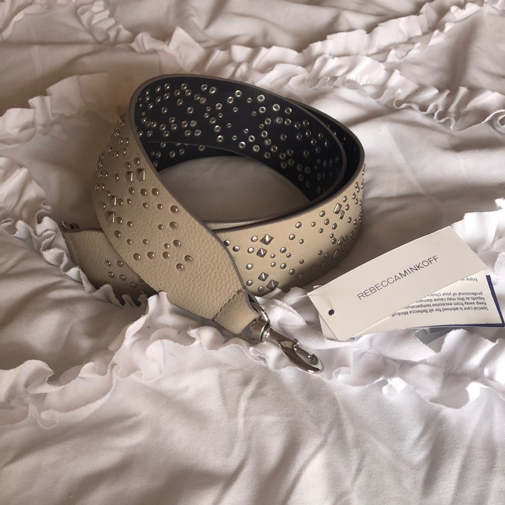 Rebecca Minkoff studded guitar strap
